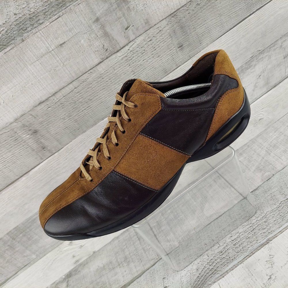 Cole Haan Shoes Mens 13 M Black & Tan Air Leather Work Office Oxfords Sneakers